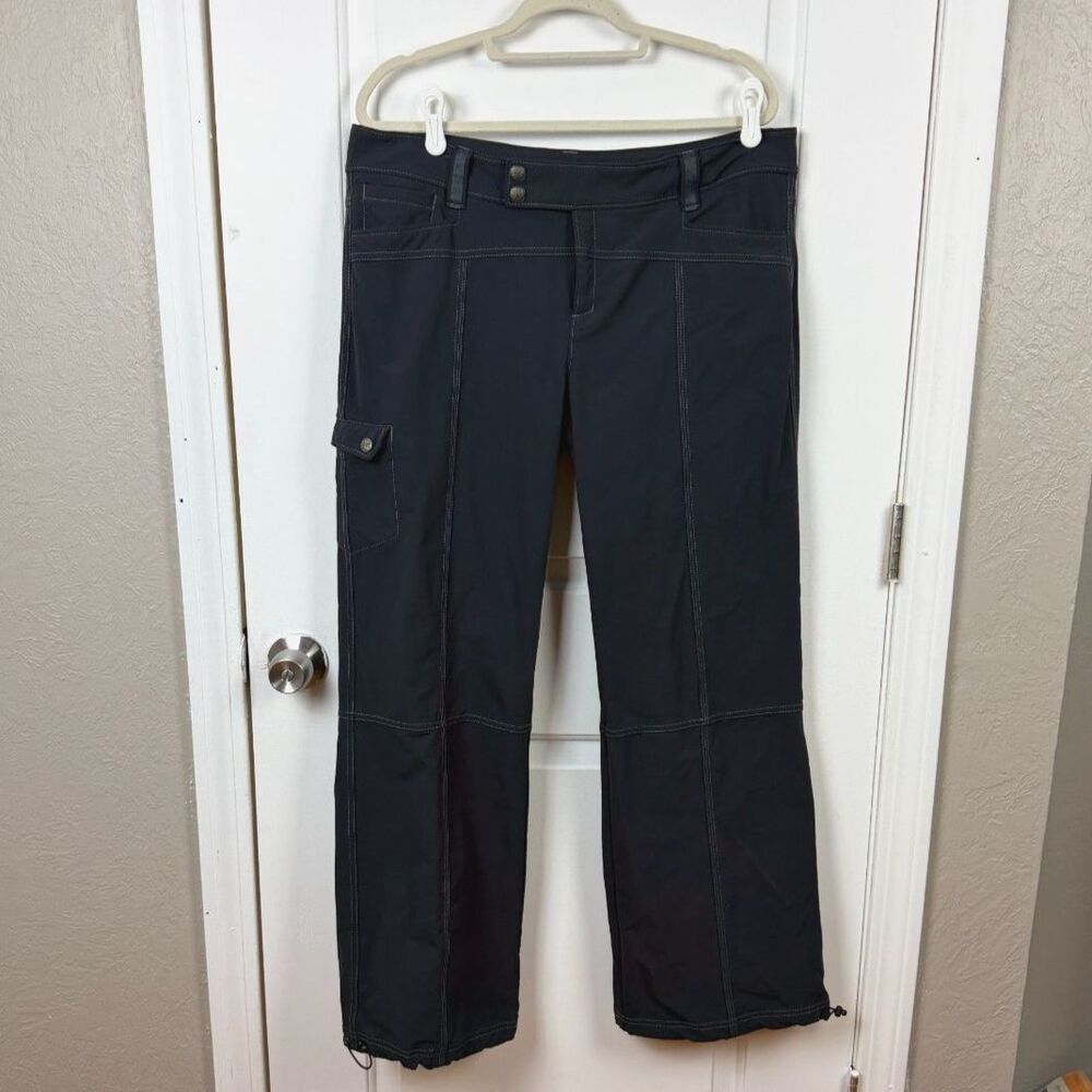 Athleta Dark Navy Blue Trekkie Hiking Cargo Pants